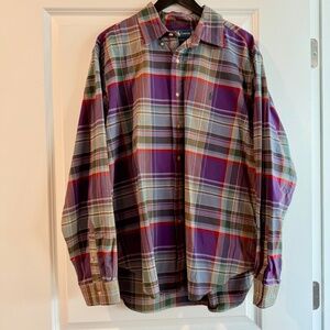 Ralph Lauren Plaid Button-Down Shirt